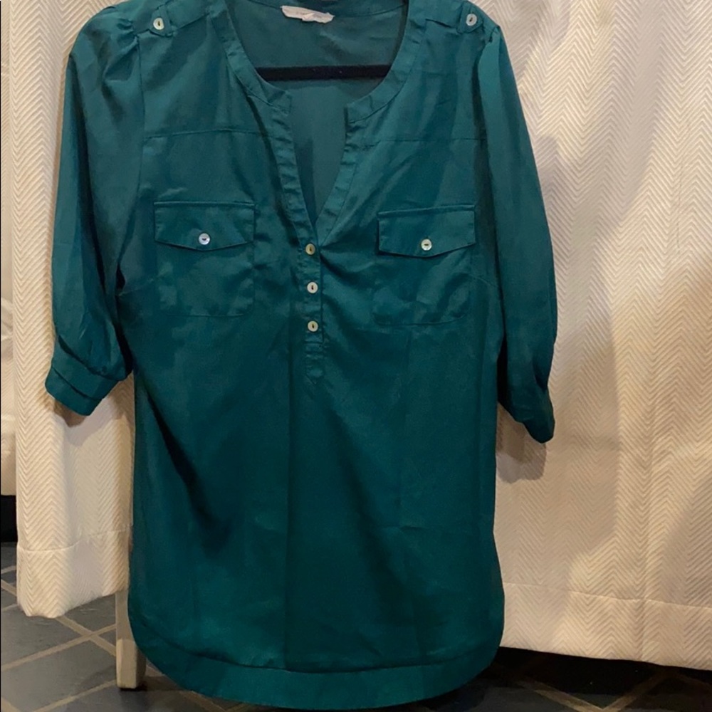 Emerald Green Blouse